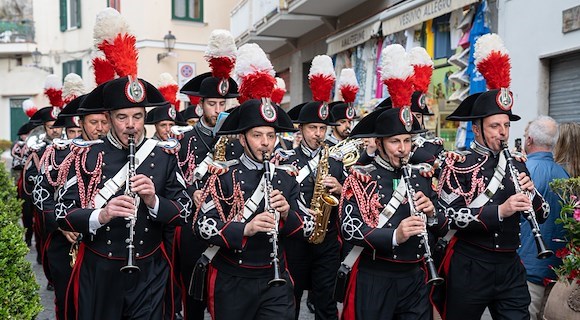 La Fanfara dei Carabinieri in concerto a Ravello: serata di beneficenza il 28 agosto